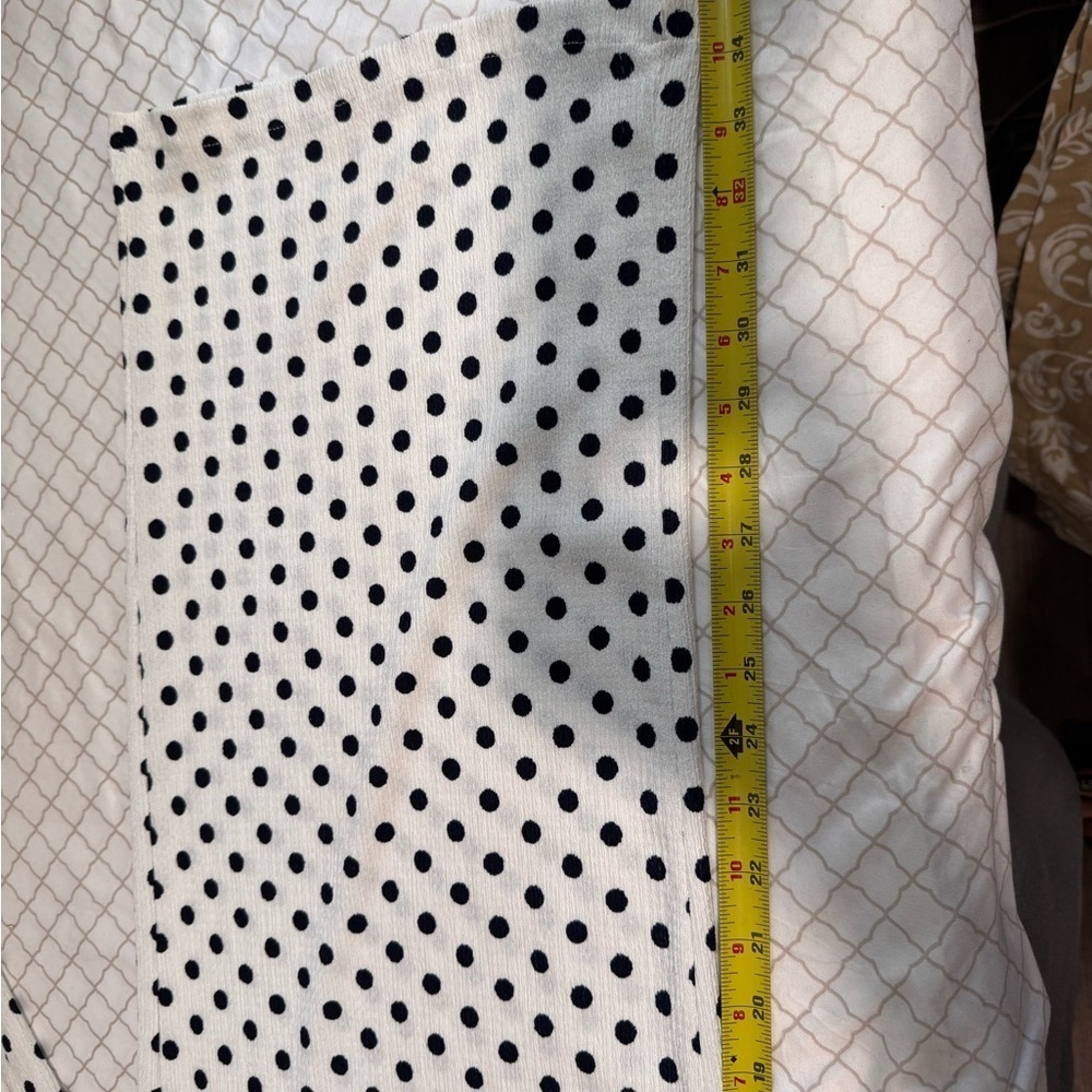 Zara Cream and Black Polka Dot Jumpsuit Size 13-14 (CM 164) - Picture 5 of 7